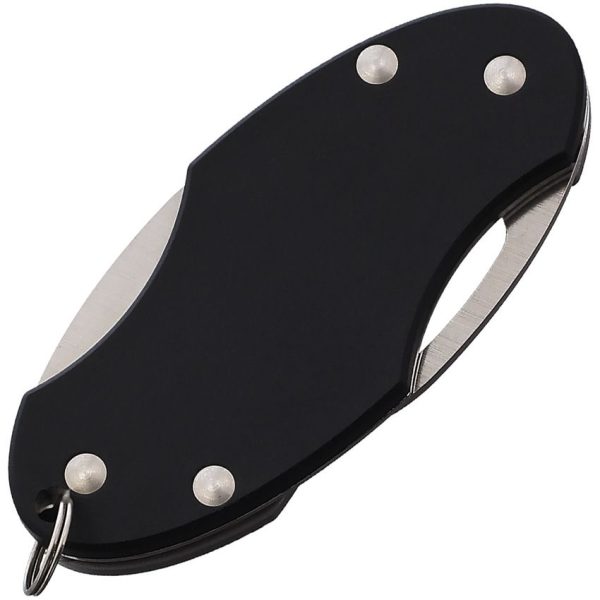 Mantis Buzzard Necessikey Linerlock - Gray Aluminum