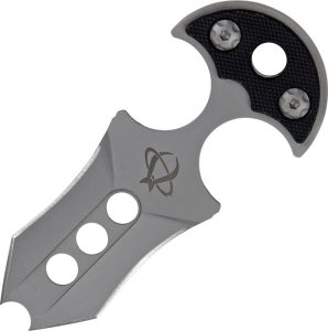 Mantis Privateer Boot Knife 440V Fixed Blade Black G-10