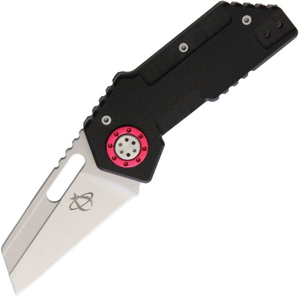 Mantis Pit Boss Folding Knife CPM-440V Stainless G-10 Black