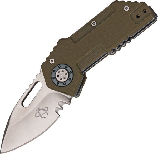 Mantis Wile E Linerlock Folding Knife - Tan G-10