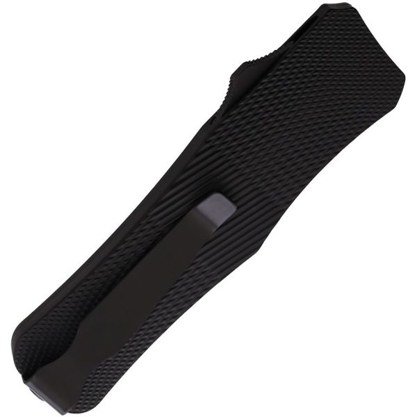 Mantis Auto OTF Stiletto Black Serrated