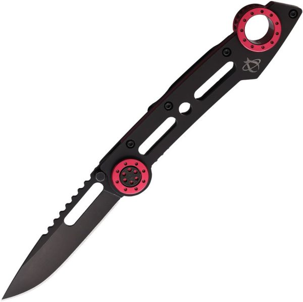 Mantis Monacoe Framelock Folding Knife BG-42 Black Stonewash