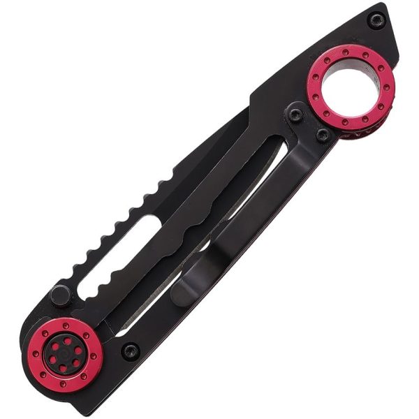 Mantis Monacoe Framelock Folding Knife BG-42 Black Stonewash