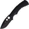 Mantis Seymour Fixed Blade Skinner Knife 420HC Black 3" Sheath