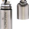 Maratac Titanium Peanut Lighter with Brass Insert