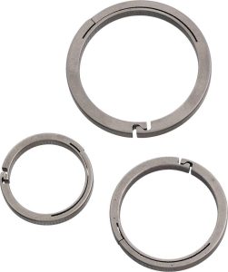 Maratac Living Spring Clip Tri Pack - Titanium