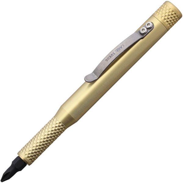 MAR076B.jpg Maratac Brass Ti Pen Driver - Stonewash Finish