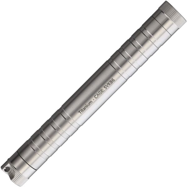 Maratac Tube-A-Ton Titanium - Battery Container