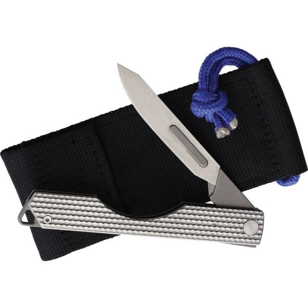 Maratac Oversized Folding Scalpel - Titanium EDC