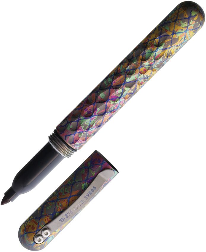 Maratac Signator Ti Marker Vault Tactical Pen with Black Sharpie