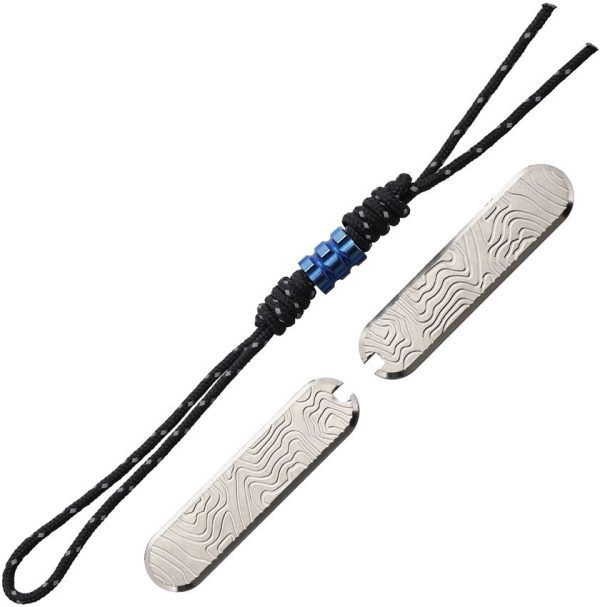 Maratac Classic Folder Scales Topo Grade 5 Titanium