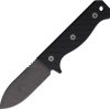 Maratac R4A Fixed Blade Black G10 D2 Steel Drop Point Knife
