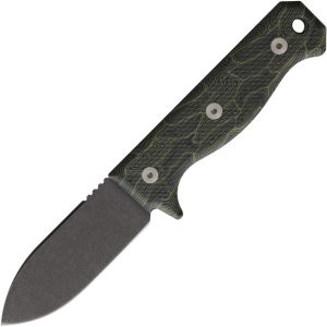Maratac ERGO R4A Pro Fixed Blade D2 Steel OD Green Knife