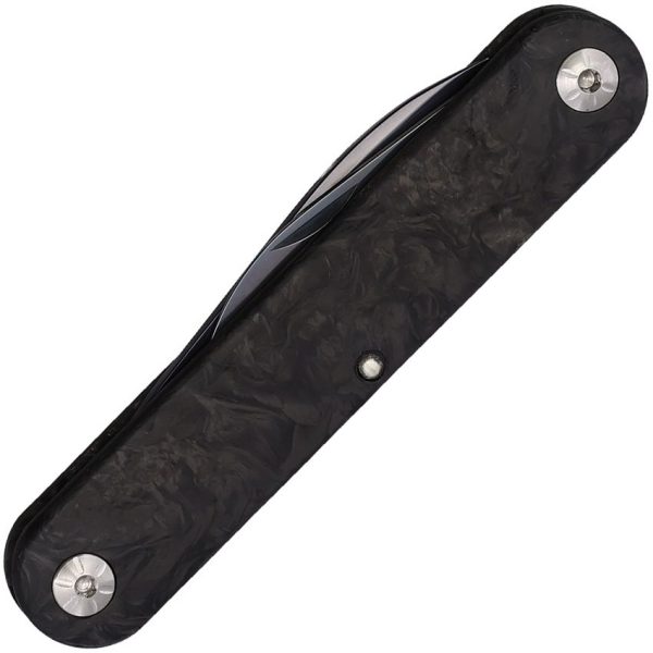 Maserin Folder - Black Spear & Serrated Wharncliffe