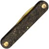 Maserin Folder Gold TiNi Folding Knife Fatcarbon Italian EDC