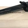 Maserin Sommelier Saber Black Oak - 420 Stainless Blade