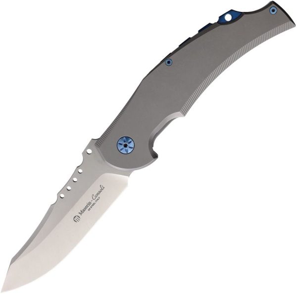 Maserin Energy Framelock Titanium Folding Knife D2 Steel