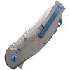 Maserin Energy Framelock Titanium Folding Knife D2 Steel