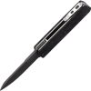 Maserin Silver Damascus Linerlock Folding Knife Carbon Fiber