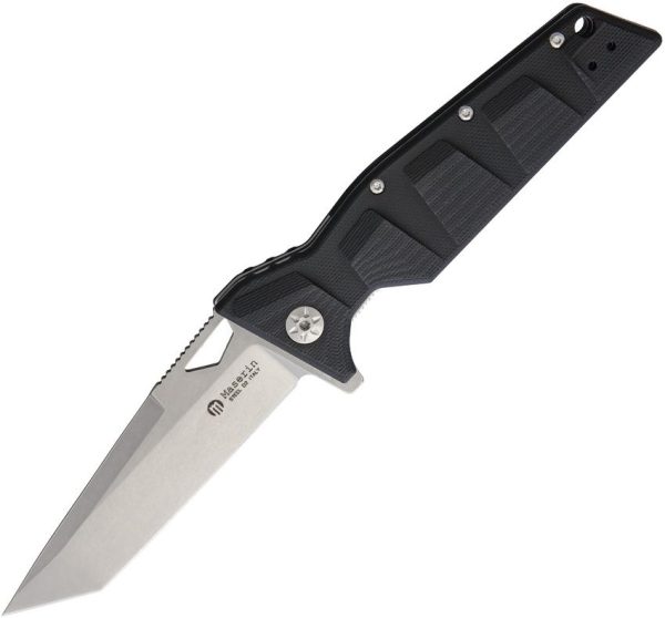 Maserin Artiglio Linerlock - D2 Stonewash Black G10
