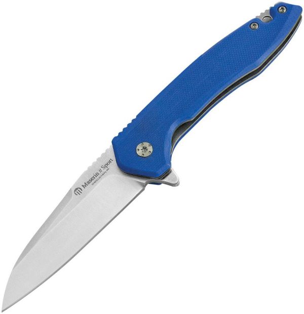 Maserin Sport Linerlock - 440 Stainless Blue G10