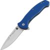 Maserin Sport Linerlock - Drop Point 440 Stainless Blue