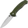 Maserin Sport Linerlock Drop Point - Green G10 440SS