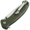Maserin Sport Linerlock Drop Point - Green G10 440SS