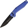 Maserin Sport Pivot Lock Folding Knife Blue G10 3.5" Blade