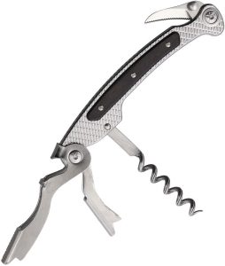 Maserin OSTE Corkscrew Ebony Wood Multi Tool Folding Knife