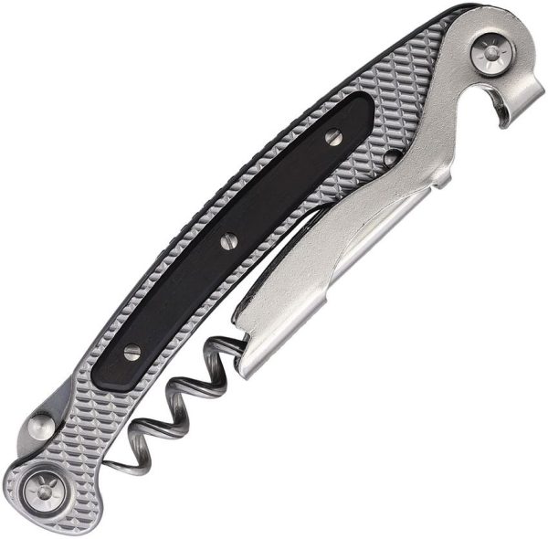 Maserin OSTE Corkscrew Ebony Wood Multi Tool Folding Knife