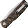 Maserin 502 Power W-Lock Gold Carbon Fiber Folding Knife N690