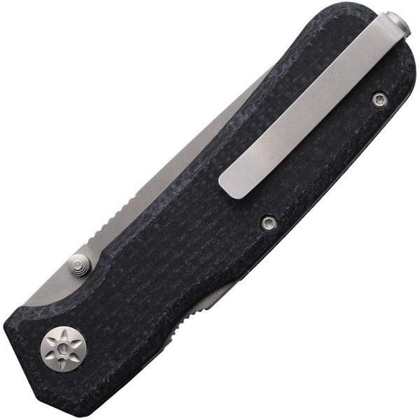 Maserin Pulse W-Lock Folding Knife MagnaCut Micarta Black