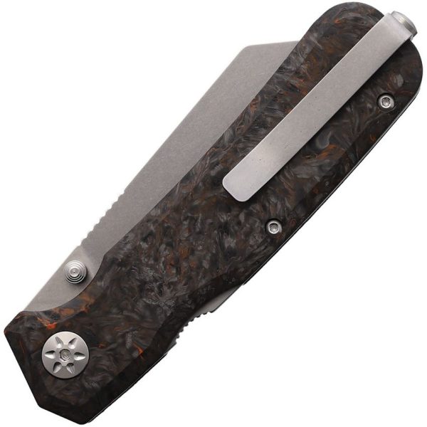Maserin Pulse W-Lock Magna CF Folding Knife MagnaCut Stonewash