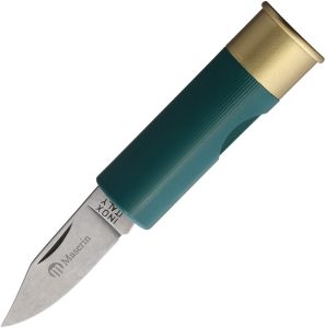 MAS70V.jpg Maserin Shotgun Shell Knife Green Plastic