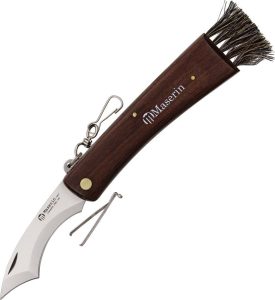 Maserin Mushroom Knife Rosewood - Tanto Blade
