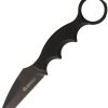 Maserin Neck Knife N690 Black G10 Fixed Blade EDC