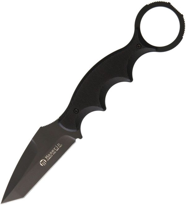 Maserin Neck Knife N690 Black G10 Fixed Blade EDC