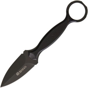 Maserin Neck Knife N690 - Black G10 Full Tang