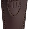 Maserin AM22 Fixed Blade 14C28N Stainless Brown Horn Handle