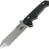 MAS925G10N.jpg Maserin Diceros K.R.L. Fixed Blade Knife 5.5" D2 Tanto Black G10