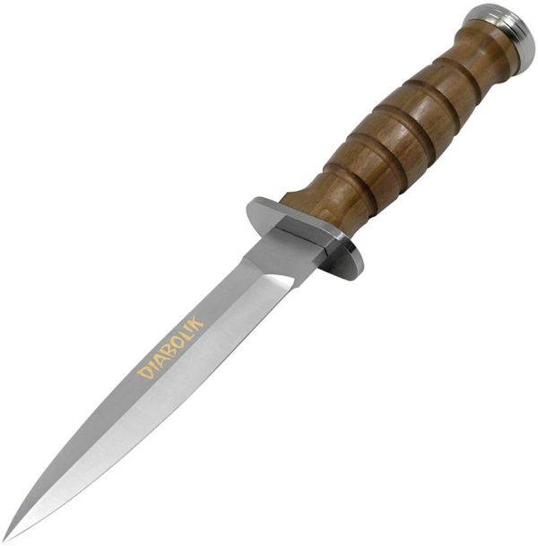 Maserin Diabolik Dagger SE Fixed Blade N690 Walnut Handle