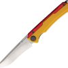 Kestrel Framelock Yellow/Red