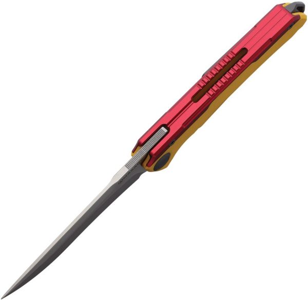 Kestrel Framelock Yellow/Red