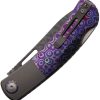 Beetle 2 Lockback Damascus