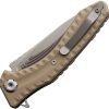 Zealot 2.0 Linerlock Brown G10