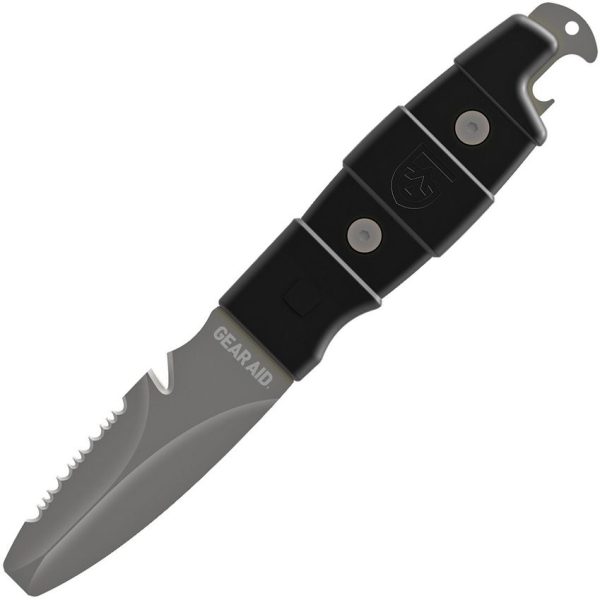 Gear Aid AKUA Paddle Dive Knife - Black FRN Handle