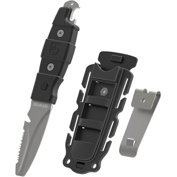 Gear Aid AKUA Paddle Dive Knife - Black FRN Handle