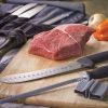 Mercer BPX Ultimate BBQ Set 9PC Knife Roll Kit