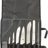 Mercer BPX Ultimate BBQ Set 9PC Knife Roll Kit